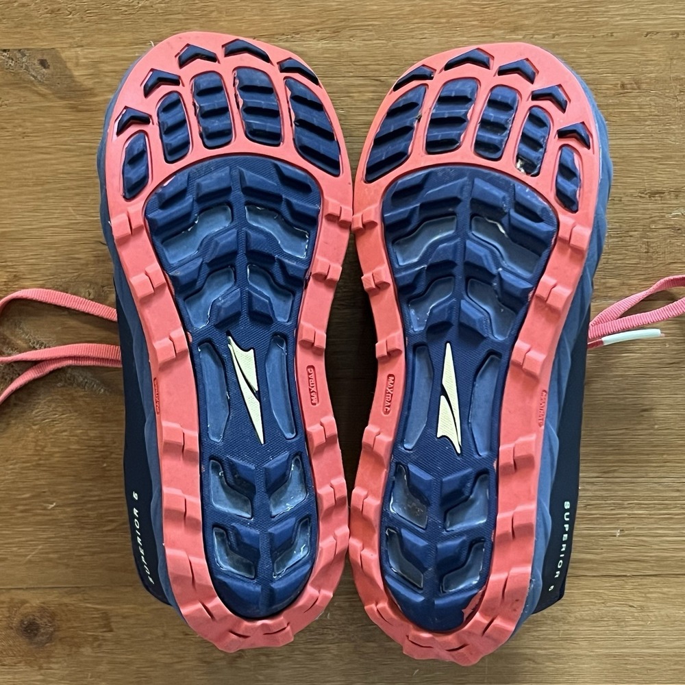Altra Superior 5 Trail Running Shoes Women's US 6 EU 37 Navy Coral StoneGuard - Picture 10 of 10